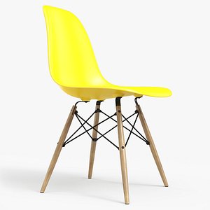 Eames Plastic Side Chair DSW Sunlight