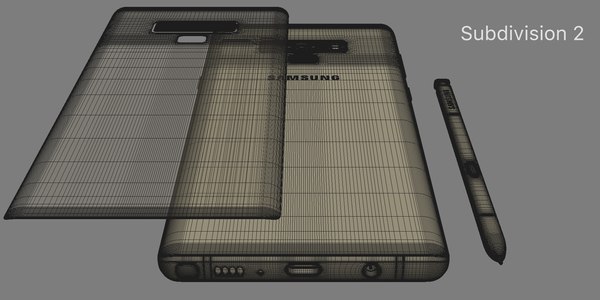 3D samsung galaxy note 9 model - TurboSquid 1317234