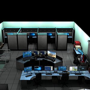 3D computer lab model