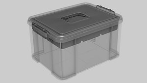 3D Plastic Storage Box 1