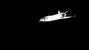 Sci-FI Future Space Shuttle 3D