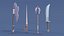 3D medieval weapon pack