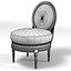 collection pierre cupidon armchair chair modern traditional chuffeuse round