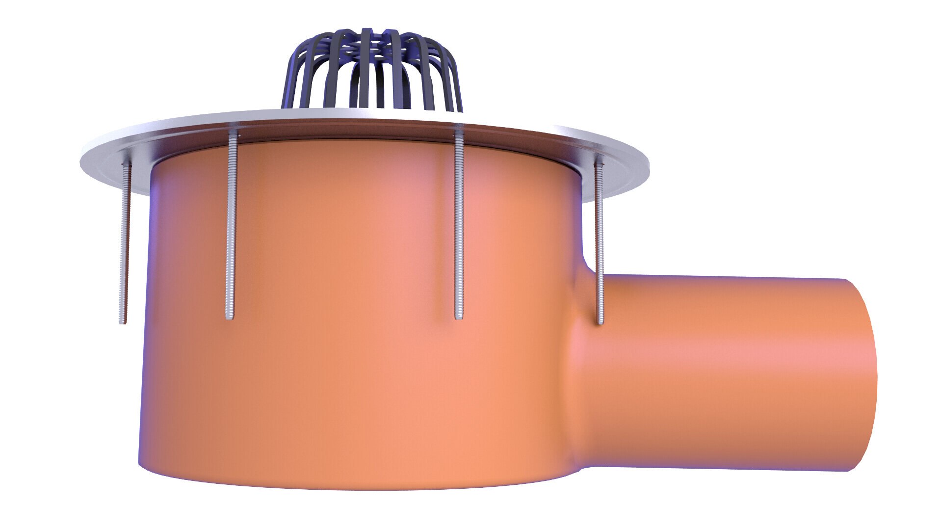 3D Green Roof Drain Inlet 5 TurboSquid 2096999