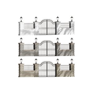 Fencing5 3D model
