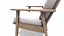Fauteuil en bois ancien Low-poly PBR