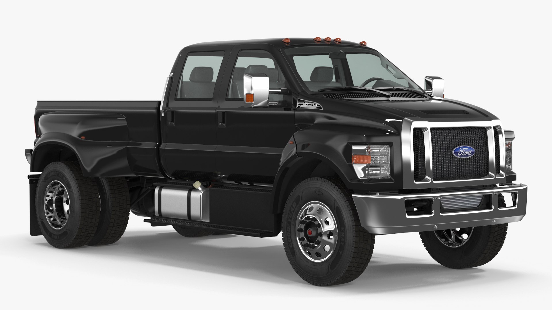 Ford F-650 Supertrack Pickup 3D model preview