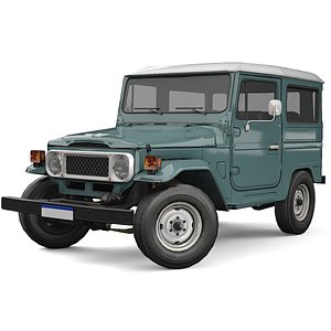 Car FJ Cruiser 1980 3D