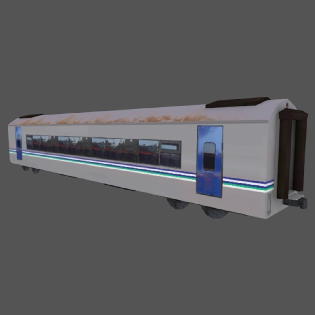 Executive Class Train Wagon 3D Model - TurboSquid 1463677