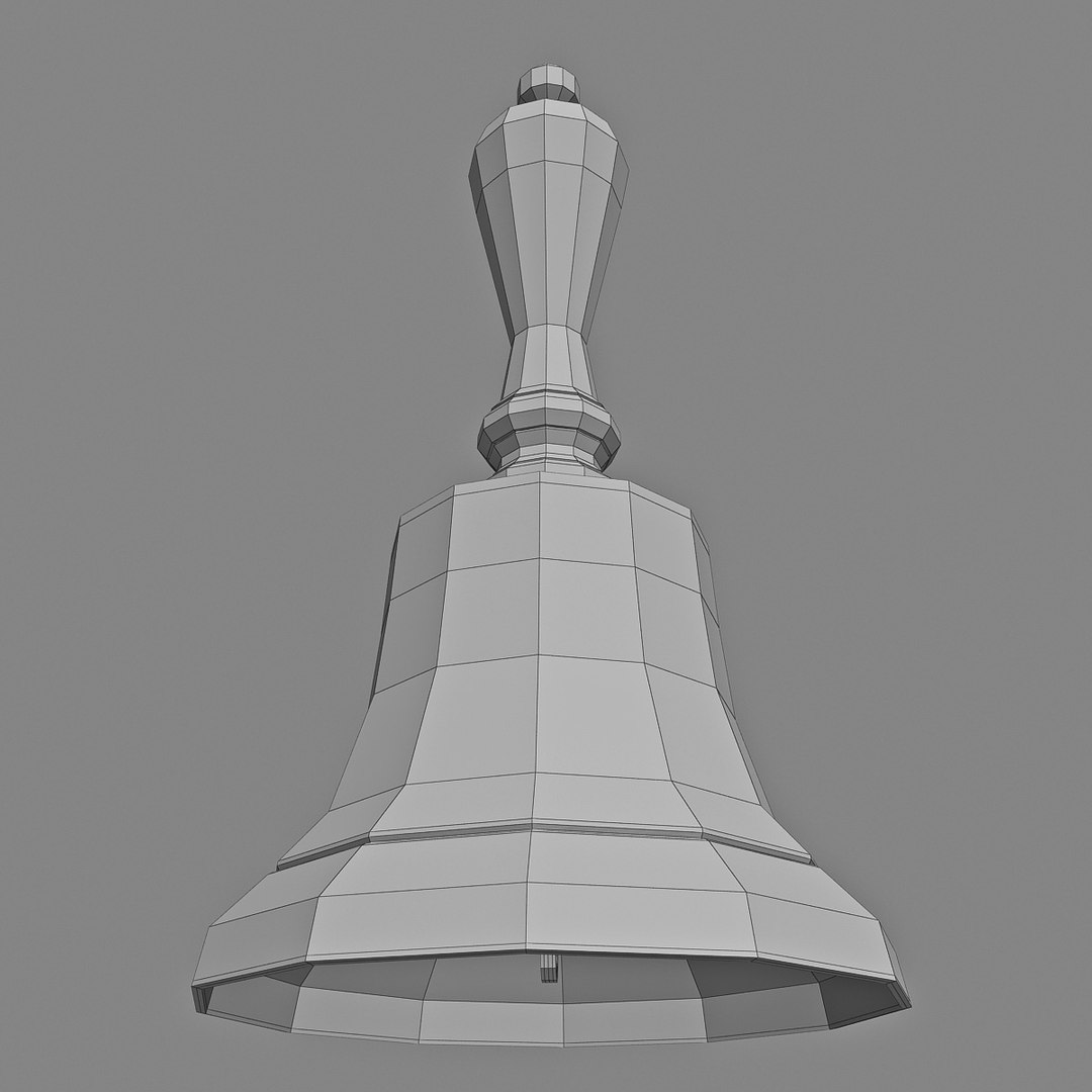 Bell Brass 3d Model
