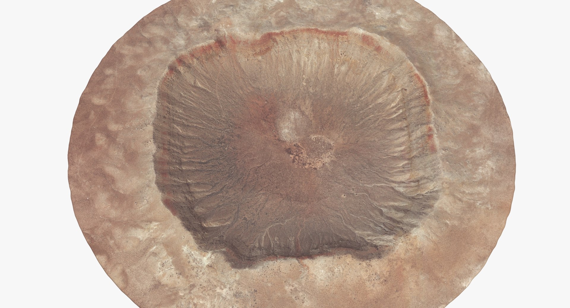 Barringer Crater model https://p.turbosquid.com/ts-thumb/DB/GCqIox/En/16_crater_colors0011/jpg/1734987028/1920x1080/fit_q87/4bbe724a28950bd36fe369bea94e29812c89080d/16_crater_colors0011.jpg
