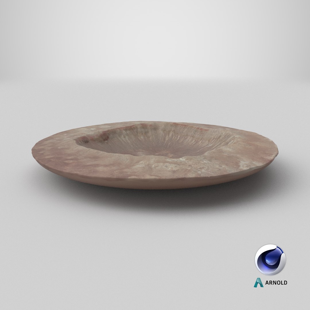 Barringer Crater model https://p.turbosquid.com/ts-thumb/DB/GCqIox/Gf/stemcell_cinema_4d_arnold_render/png/1735580475/1920x1080/fit_q87/4c6120c6734dc925e9009f8286fa2b5da8091cc8/stemcell_cinema_4d_arnold_render.jpg