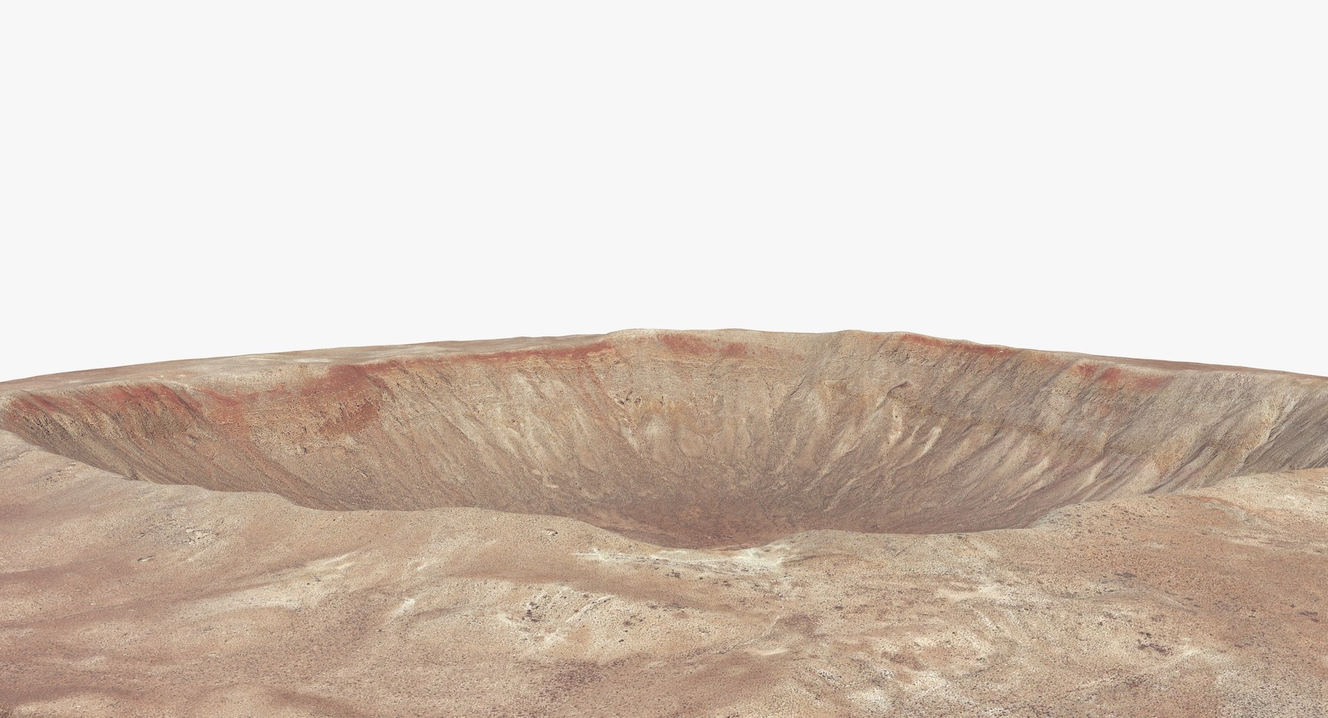 Barringer Crater model https://p.turbosquid.com/ts-thumb/DB/GCqIox/sE/16_crater_colors0006/jpg/1734987030/1920x1080/fit_q87/16ca72a374f3107909c3d1c6b3087dce539ba97f/16_crater_colors0006.jpg