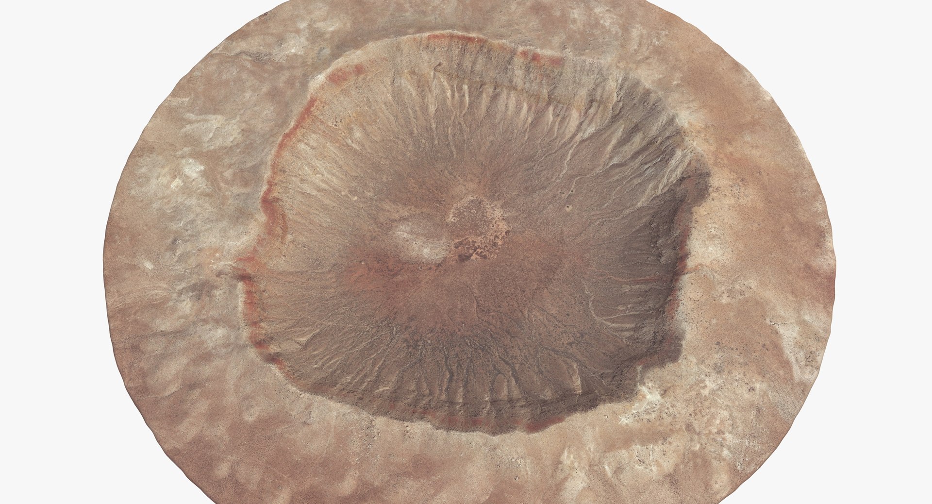 Barringer Crater model https://p.turbosquid.com/ts-thumb/DB/GCqIox/wt/16_crater_colors0010/jpg/1734987031/1920x1080/fit_q87/d3f6b9e1840c3a70927aca27d3cbb0ef7f582f0d/16_crater_colors0010.jpg