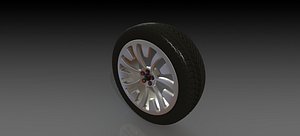 3D car wheel