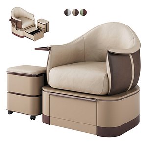 3D Pedicure Spa Chair Glorall model