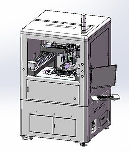 Notebook C-Panel Case Testing Machine 3D CAD Model 3D
