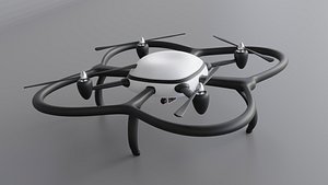 Drone Sci-Fi Stylized 3D