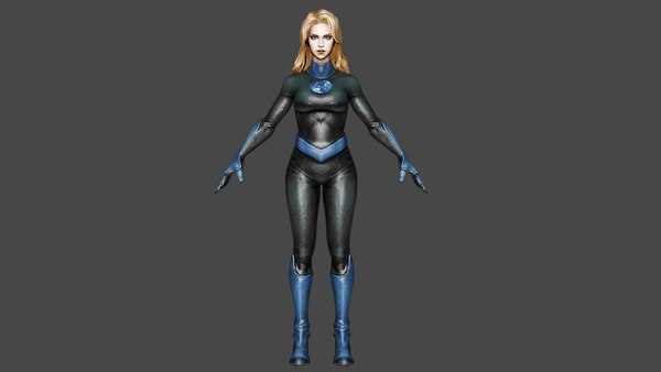 modelo 3d Mujer invisible - TurboSquid 2286238