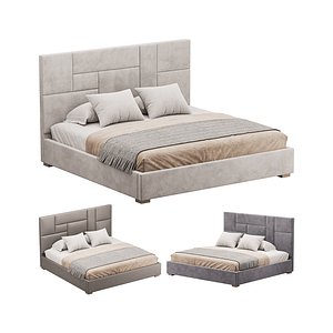 3D KIDS BED grey Wax