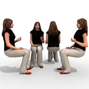 3d Model - Casual Female #10