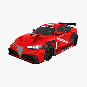Alfa Romeo Giulia ETCR 3D model