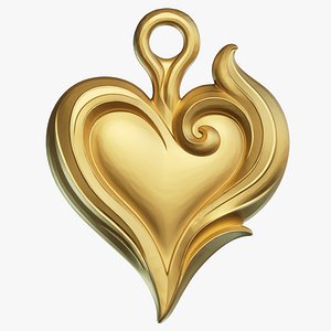 Romantic Heart Pendant