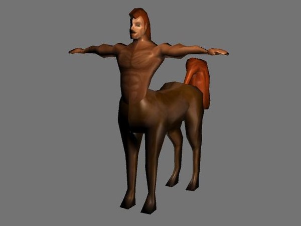 centaur mythological 3d model