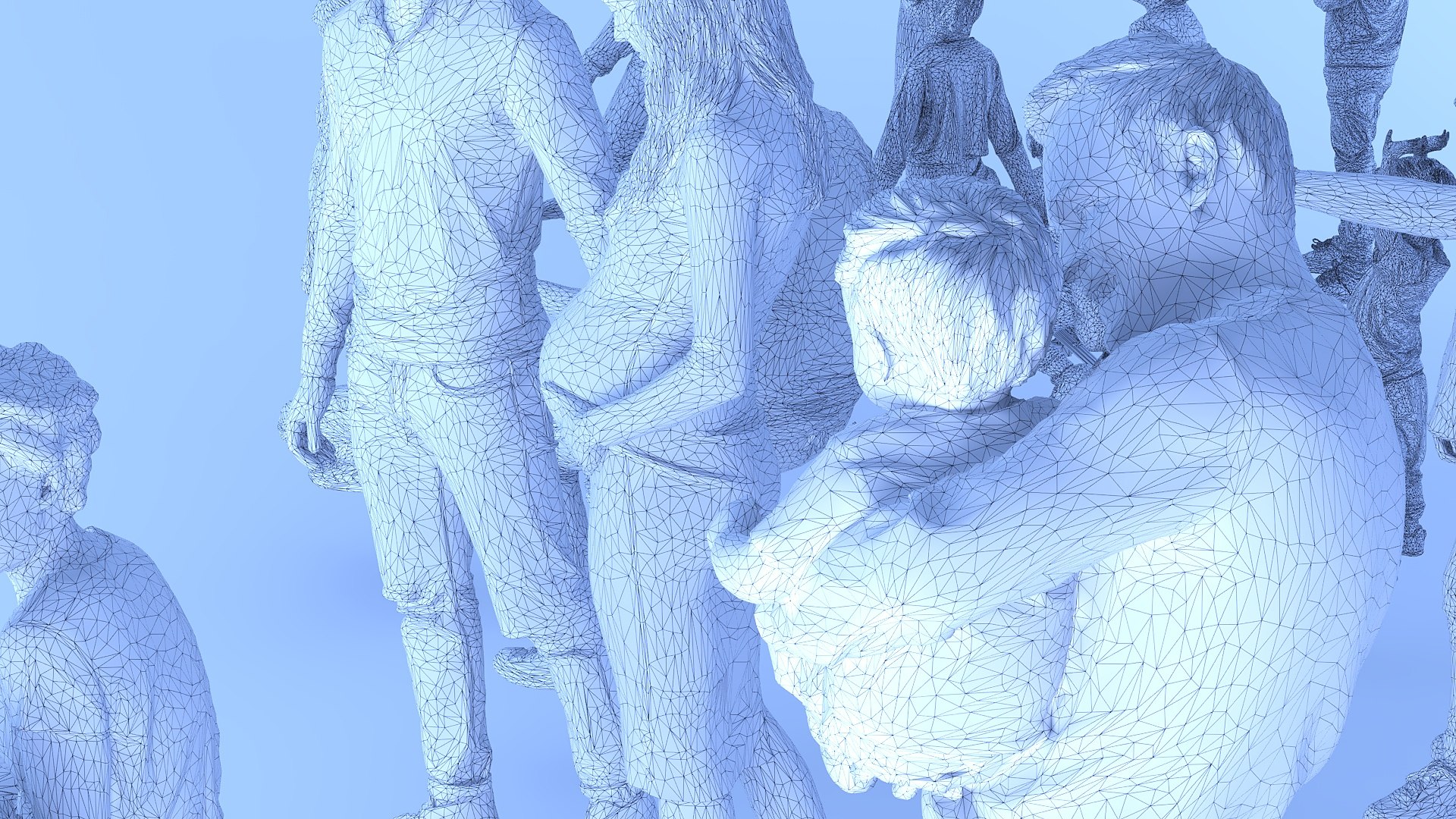 3D Model Children And Parents - TurboSquid 2380119