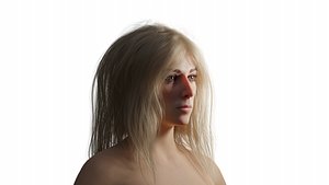 3D Emilia Blender Realistic Female Character