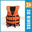 Rettungsweste 02 von 3DRivers
