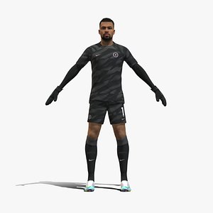 3D Rigged Robert Sanchez Chelsea 2024 3D