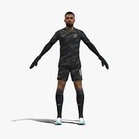 3D Rigged Robert Sanchez Chelsea 2024
