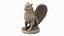 Griffin Statue Concrete