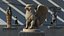 Griffin Statue Concrete