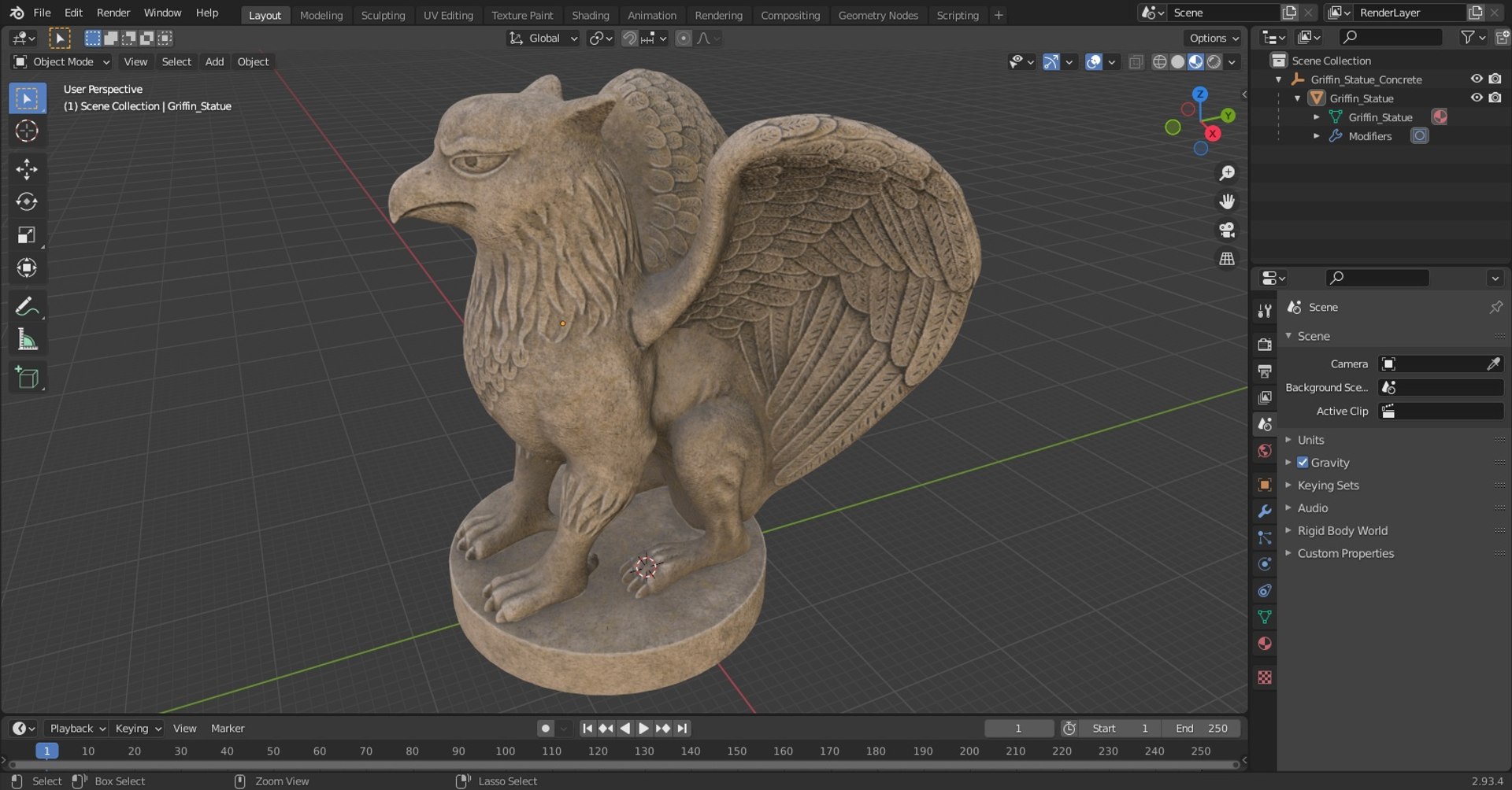 Griffin Statue Concrete 3D https://p.turbosquid.com/ts-thumb/DB/tqSXFV/sR/griffinstatueconcretec4dmodel024/jpg/1659947631/1920x1080/fit_q87/b652c4595ba6fc3c4a170ff8c31782c40dd38af7/griffinstatueconcretec4dmodel024.jpg