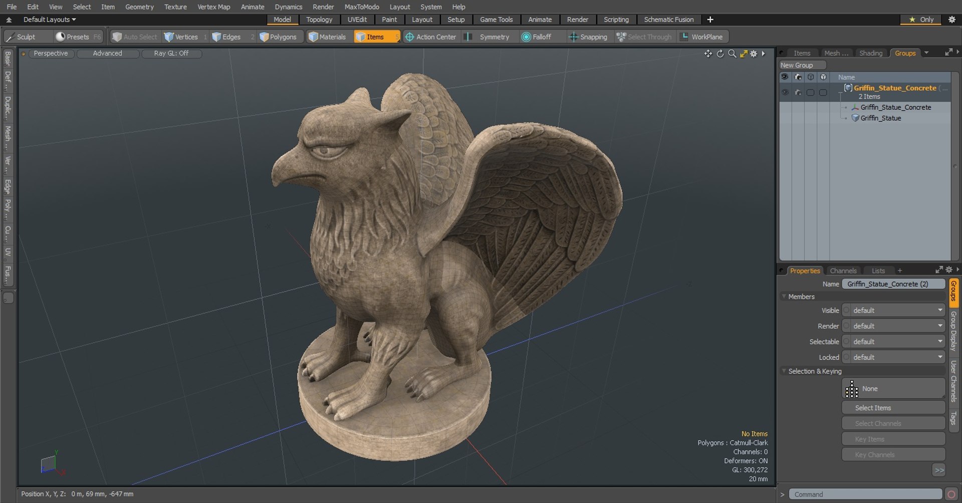 Griffin Statue Concrete 3D https://p.turbosquid.com/ts-thumb/DB/tqSXFV/uM/griffinstatueconcretec4dmodel021/jpg/1659947621/1920x1080/fit_q87/d2c2b8f4b263ae9488efc27aa85259a5eadd63fd/griffinstatueconcretec4dmodel021.jpg