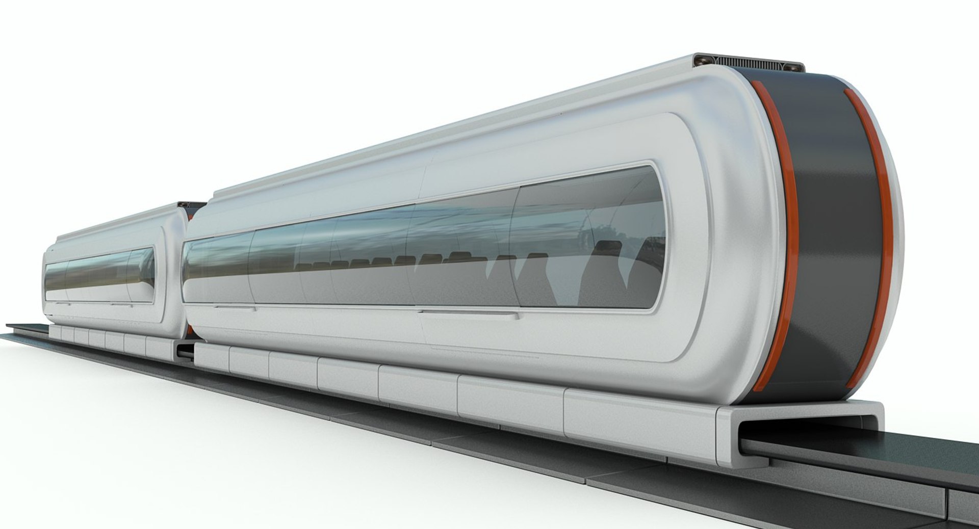 3d Train Concept - T-train