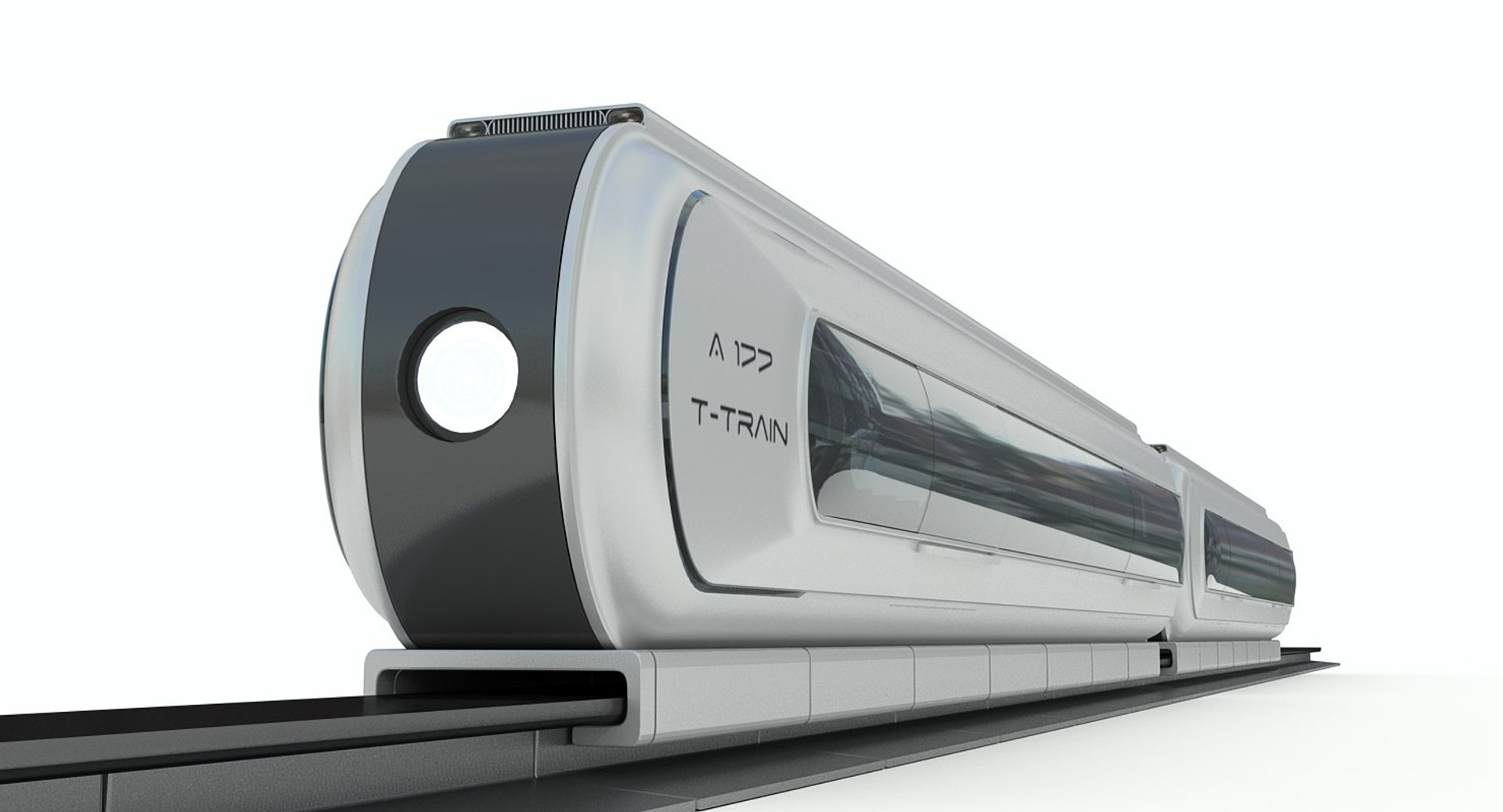 3d Train Concept - T-train