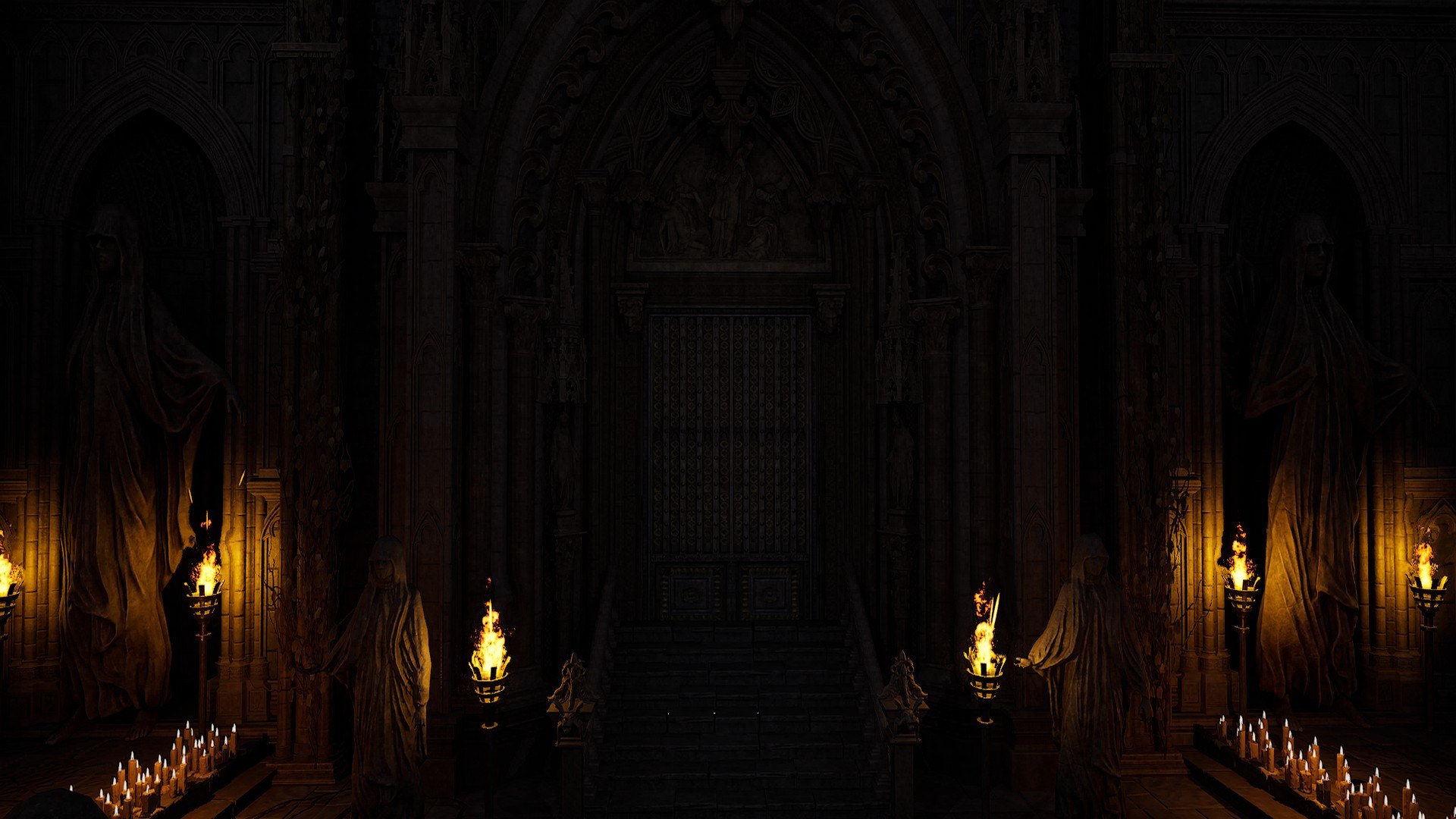 3D Sanctum Of Eternal Flame Dark Ritual Temple Environment - TurboSquid ...