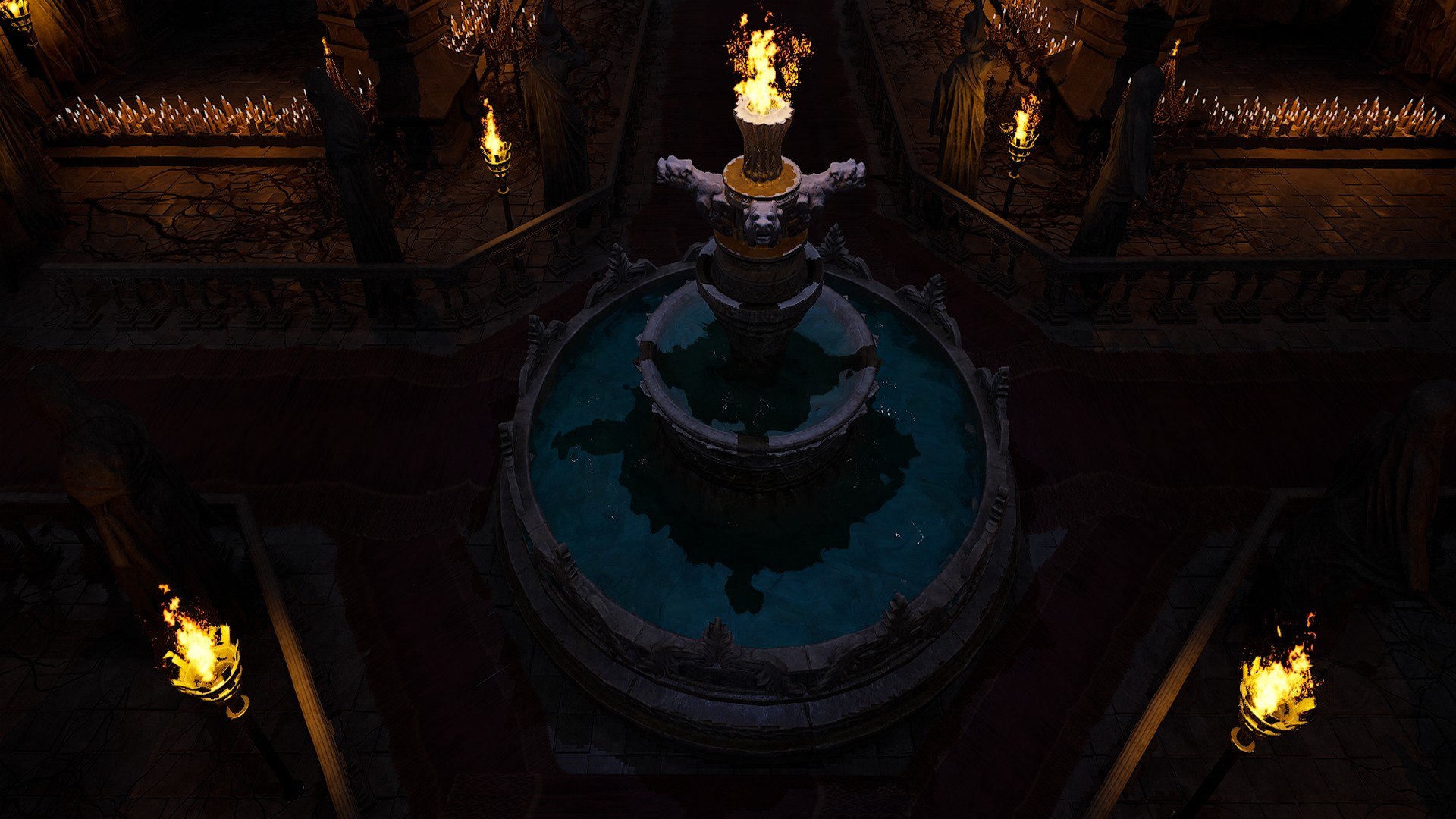 3D Sanctum Of Eternal Flame Dark Ritual Temple Environment - TurboSquid ...