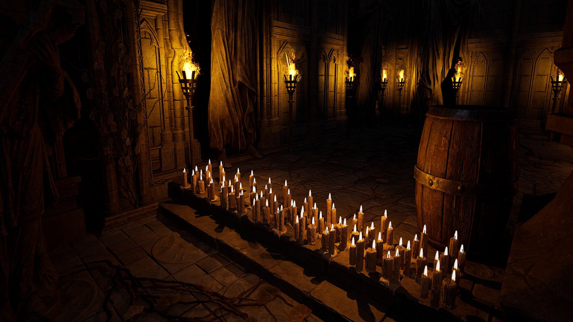 3D Sanctum Of Eternal Flame Dark Ritual Temple Environment - TurboSquid ...