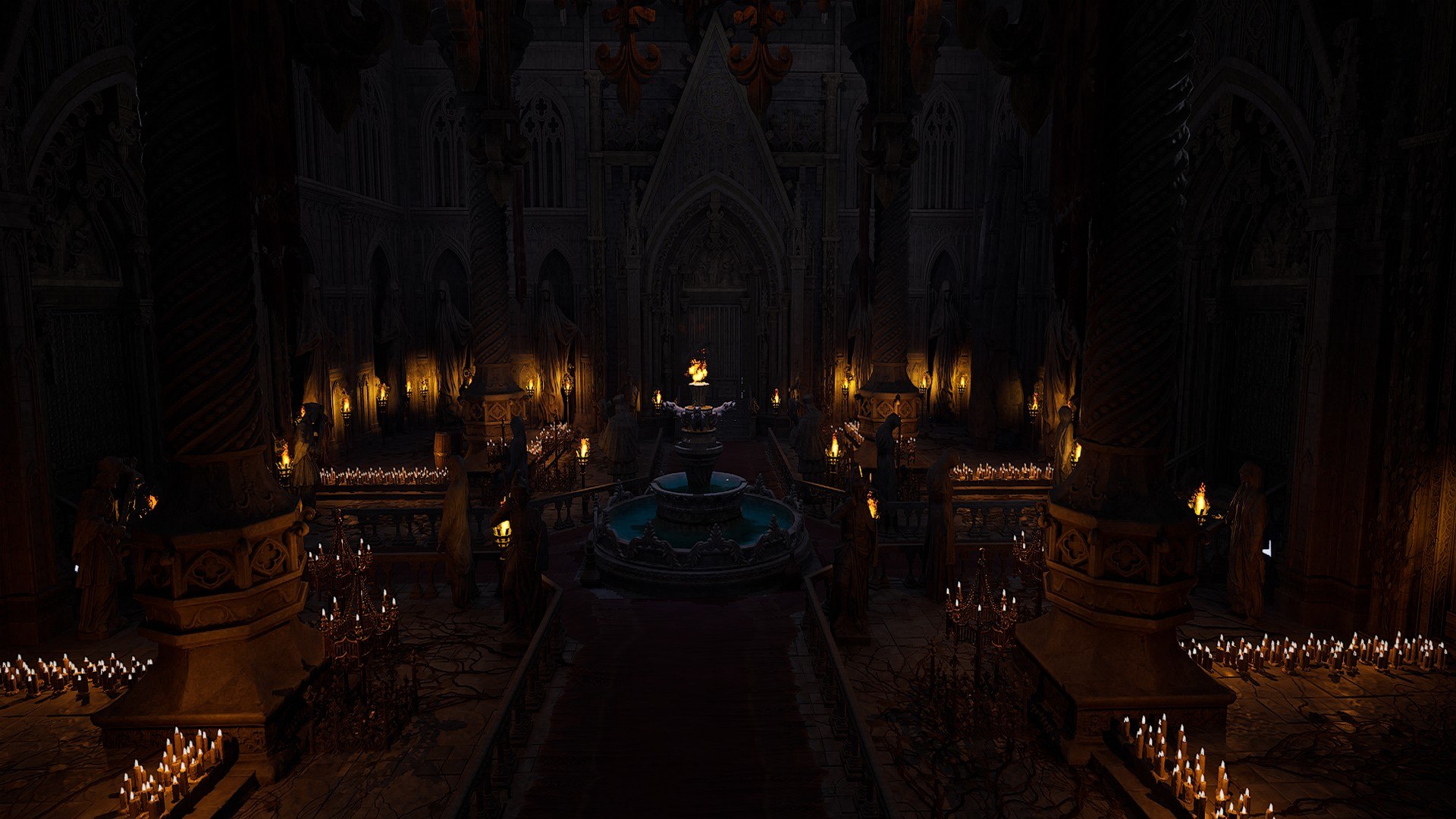 3D Sanctum Of Eternal Flame Dark Ritual Temple Environment - TurboSquid ...