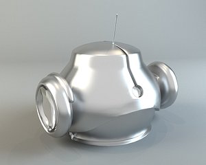3d max robot head