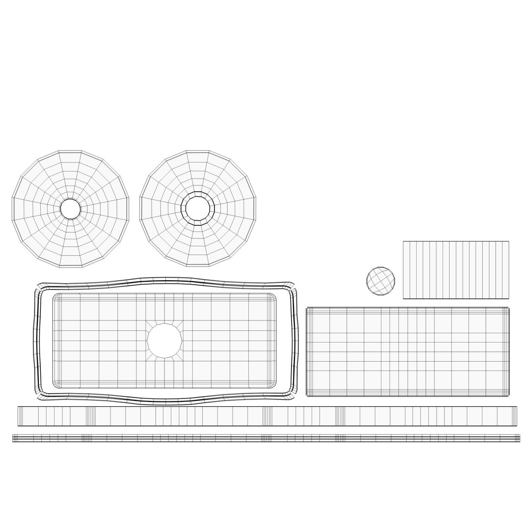 3D Rubber Stamps Rack Model - TurboSquid 1365674