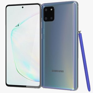 3D model realistic samsung galaxy note10