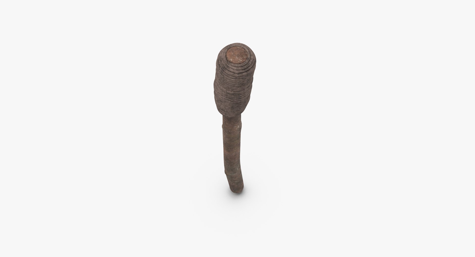 c4d medieval hand torch
