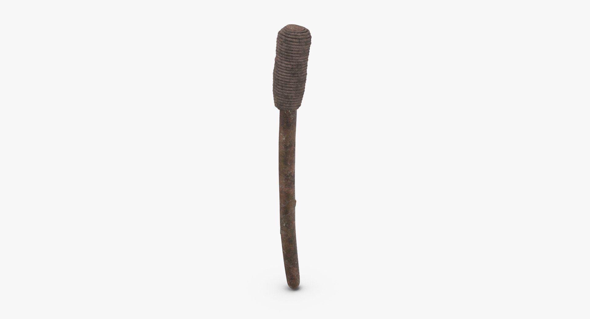 c4d medieval hand torch