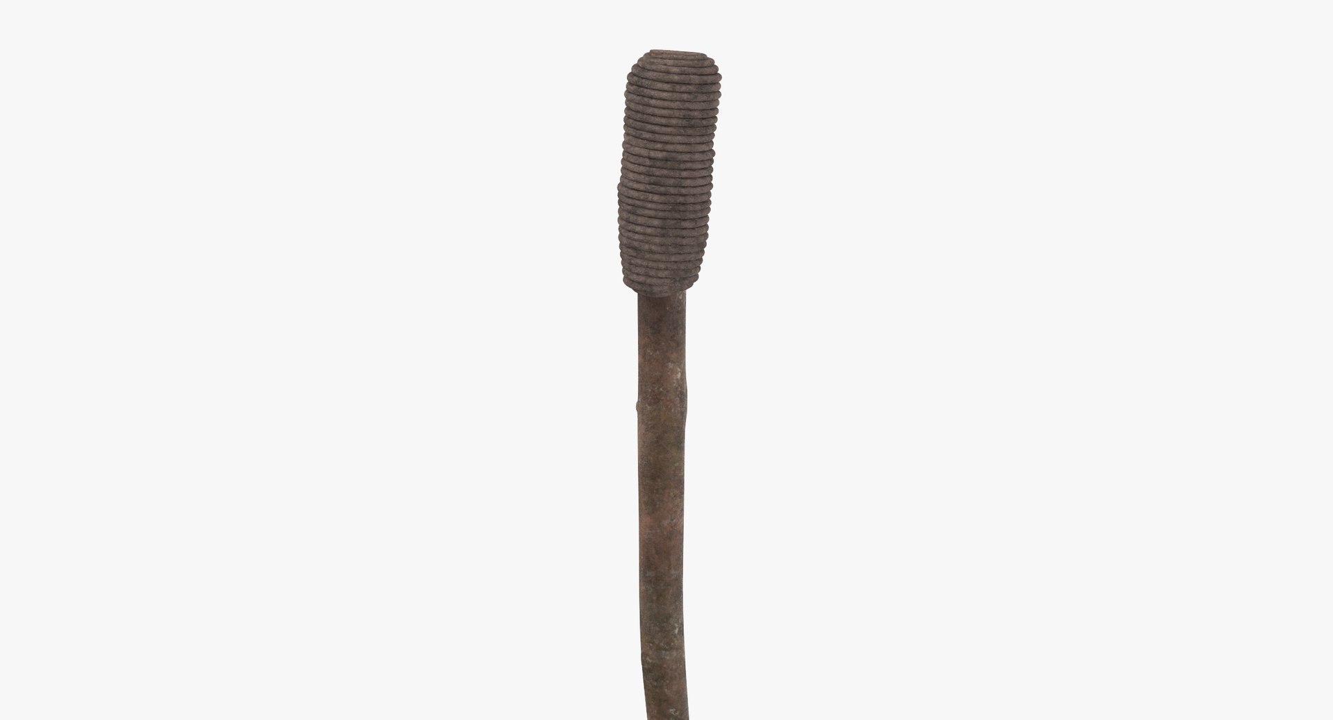 c4d medieval hand torch