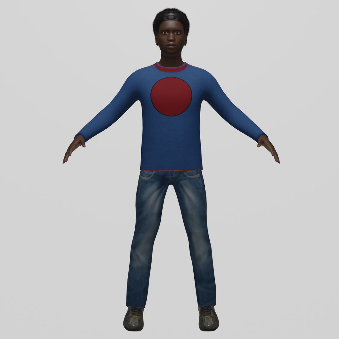 15 Years Old Rigged Boy Model - TurboSquid 2145186